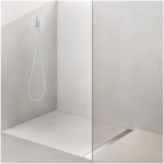 Latakas Tece Steel II su metalinėmis grotelėmis