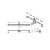 Linijinis latakas Lavita Linear Slim 800 mm, chromo