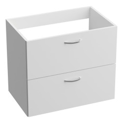 Pakabinama vonios spintelė Lavita Basic Barato 60 cm, balta blizgi Pakabinama vonios spintelė Lavita Basic Barato 60 cm, balta blizgi