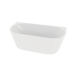 Prie sienos pastatoma vonia Lavita Caldera 1500 mm, balta blizgi Prie sienos pastatoma vonia Lavita Caldera 1500 mm, balta blizgi