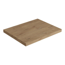 Vonios kambario stalviršis Lavita 605x470 mm, riešutmedžio spalvos Vonios kambario stalviršis Lavita 605x470 mm, riešutmedžio spalvos