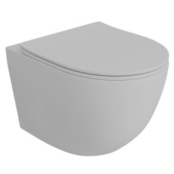 Pakabinamas klozetas Lavita Sinto 3.0, pilkas matinis Pakabinamas klozetas Lavita Sinto 3.0, pilkas matinis