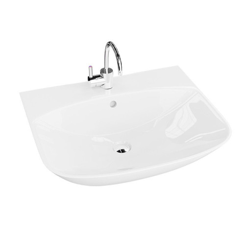 Pakabinamas praustuvas Lavita Dore 56 cm, baltas Pakabinamas praustuvas Lavita Dore 56 cm, baltas