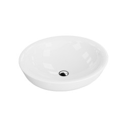 Praustuvas ant stalviršio Lavita Vermont 610x410 mm, baltas blizgus