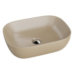 Praustuvas ant stalviršio Lavita Costa Slim 460x325 mm, smėlio spalvos
