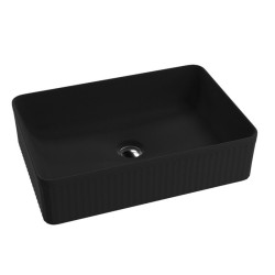 Praustuvas ant stalviršio Lavita Vesi 500x340 mm, juodas matinis Praustuvas ant stalviršio Lavita Vesi 500x340 mm, juodas matinis
