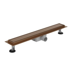 Linijinis latakas Lavita Plate Steel 700 mm, šlifuoto vario