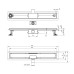 Linijinis latakas Lavita Plate Steel 800 mm, šlifuoto vario Linijinis latakas Lavita Plate Steel 800 mm, šlifuoto vario