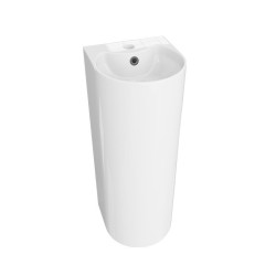 Laisvai pastatomas praustuvas Lavita Bora 330x310x810 mm, baltas blizgus Laisvai pastatomas praustuvas Lavita Bora 330x310x810 mm, baltas blizgus