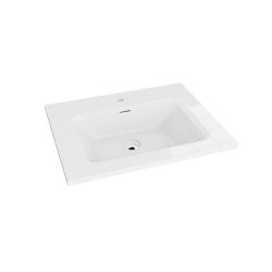Baldinis praustuvas Lavita Linea 60 cm, baltas matinis Baldinis praustuvas Lavita Linea 60 cm, baltas matinis