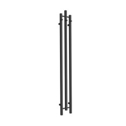 Vonios radiatorius Lavita Calentador QR 1620x205 mm, juodas matinis Vonios radiatorius Lavita Calentador QR 1620x205 mm, juodas matinis