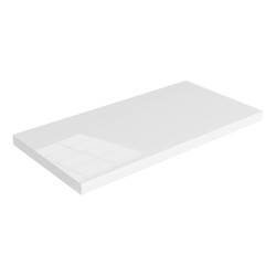Vonios kambario stalviršis Lavita 805x400 mm, baltas Vonios kambario stalviršis Lavita 805x400 mm, baltas