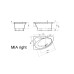 Vispool akmens masės vonia Mia 1400x900 Vispool akmens masės vonia Mia 1400x900