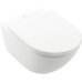Pakabinamo WC komplektas Villeroy & Boch Subway 3.0 TwistFlush su CeramicPlus danga ir chromo mygtuku ViConnect E300 Pakabinamo WC komplektas Villeroy & Boch Subway 3.0 TwistFlush su CeramicPlus danga ir chromo mygtuku ViConnect E300