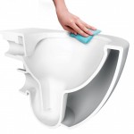 WC Komplektas 5in1 Ideal standart siauras rėmas + chromuotas mygtukas ir Deante Peonia Rimless pakabinamas klozetas su lėtaeigiu dangčiu