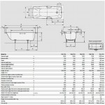 Plieninė vonia Kaldewei Cayono plieno storis 3,5 mm 160x70