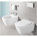 Potinkinio rėmo Grohe ir pakabinamo klozeto Villeroy & Boch Subway 2.0 Direct Flush su Slim dangčiu komplektas