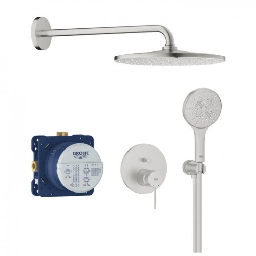 Potinkinis dušo komplektai GROHE Essence Mono 310, supersteel, 25287DC0