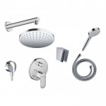 Potinkinis dušo komplektai HANSGROHE Vernis Shape 200 chromas