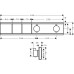 Potinkinis termostatinis dušas 4 in 1 komplektas HANSGROHE Rainfinity Showerpipe 360 1jet, Matt White