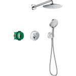 Potinkinis termostatinis dušas 7 in 1 komplekte HANSGROHE Raindance S, 27951000