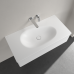 Baldinis praustuvas Villeroy & Boch Antao 100x50 cm, Stone White, be skylės maišytuvui, CeramicPlus Baldinis praustuvas Villeroy & Boch Antao 100x50 cm, Stone White, be skylės maišytuvui, CeramicPlus
