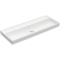 Praustuvas Villeroy & Boch Collaro 120x47 cm, be skylės maišytuvui, be perpylimo, su CeramicPlus danga