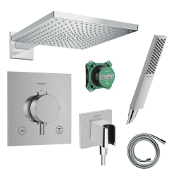 Potinkinė dušo sistema Hansgrohe Raindance E Chromas Potinkinė dušo sistema Hansgrohe Raindance E Chromas