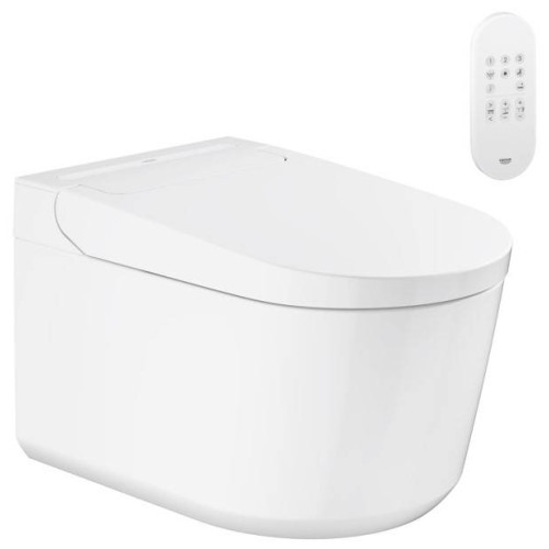 Pakabinamas unitazas Grohe Sensia su apiplovimo funkcija Pakabinamas unitazas Grohe Sensia su apiplovimo funkcija