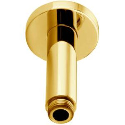 Stacionarios dušo galvos laikiklis iš lubų Paffoni,  brushed honey gold