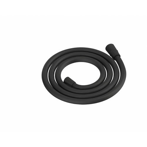 Juoda matinė silikoninė dušo žarna Sanycces Loop