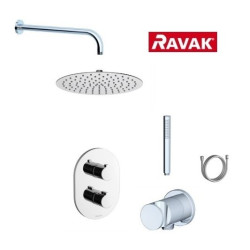 Ravak Chrome termostatinis potinkinis dušo komplektas, chromas Ravak Chrome termostatinis potinkinis dušo komplektas, chromas