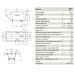 Plieninė vonia Kaldewei Saniform Plus plieno storis 3,5 mm Plieninė vonia Kaldewei Saniform Plus plieno storis 3,5 mm