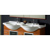 Pakabinamas dvigubas praustuvas Hatria Sophie 1250x500 Pakabinamas dvigubas praustuvas Hatria Sophie 1250x500