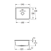 Keraminė virtuvės plautuvė Villeroy & Boch Subway 60 SU, 545x440 mm, su CeramicPlus danga, balta matinė Keraminė virtuvės plautuvė Villeroy & Boch Subway 60 SU, 545x440 mm, su CeramicPlus danga, balta matinė