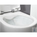 WC rėmo Tece, juodo mygtuko Now ir klozeto Laufen Pro Rimless su plonu lėtaeigiu dangčiu komplektas WC rėmo Tece, juodo mygtuko Now ir klozeto Laufen Pro Rimless su plonu lėtaeigiu dangčiu komplektas