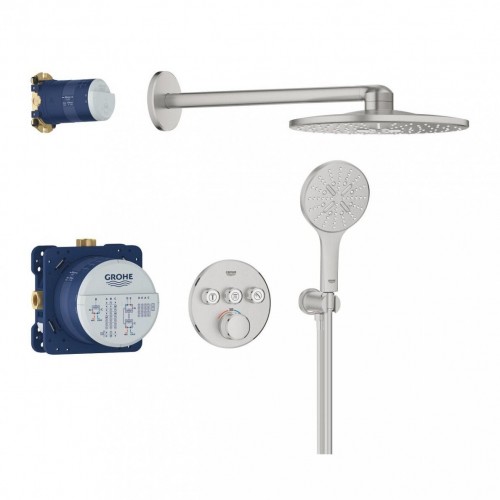 Termostatinė dušo sistema Grohe Grohtherm SmartControl 310 nerūd.plieno 34863DC0