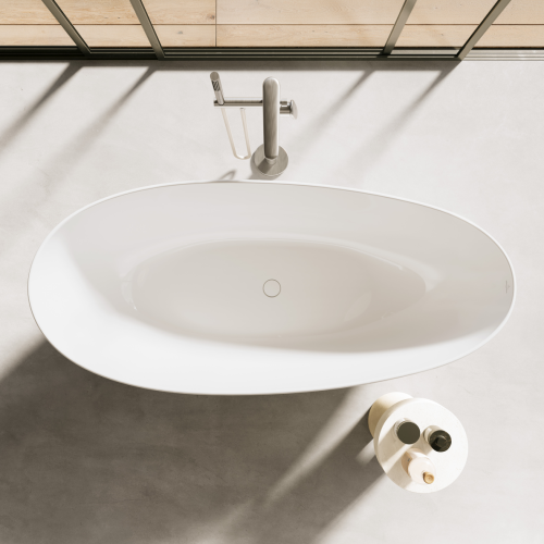 Villeroy & Boch Antao laisvai pastatoma Quaryl vonia 170x75 cm, balta Villeroy & Boch Antao laisvai pastatoma Quaryl vonia 170x75 cm, balta