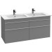 Villeroy & Boch dvigubas praustuvas 1300x500 Venticello