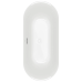 Villeroy & Boch Loop & Friends laisvai pastatoma akrilinė vonia 180x80 cm, ovali, balta Villeroy & Boch Loop & Friends laisvai pastatoma akrilinė vonia 180x80 cm, ovali, balta