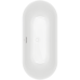 Villeroy & Boch Loop & Friends laisvai pastatoma akrilinė vonia 170x75 cm, ovali, Alpių balta