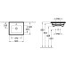 Villeroy & Boch praustuvas 500x420 Venticello 41245001