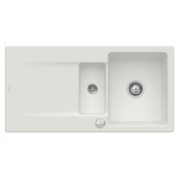 Keraminė virtuvės plautuvė Villeroy & Boch Siluet 60 R su ekscentriniu ventiliu, pasirenkama spalva Keraminė virtuvės plautuvė Villeroy & Boch Siluet 60 R su ekscentriniu ventiliu, pasirenkama spalva