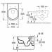 WC komplektas Villeroy & Boch Viconnect rėmas, chromuotas mygtukas E200 ir Avento DirectFlush