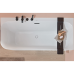 Villeroy & Boch Loop & Friends prie sienos montuojama akrilinė vonia 180x80 cm, dešinė, Alpių balta