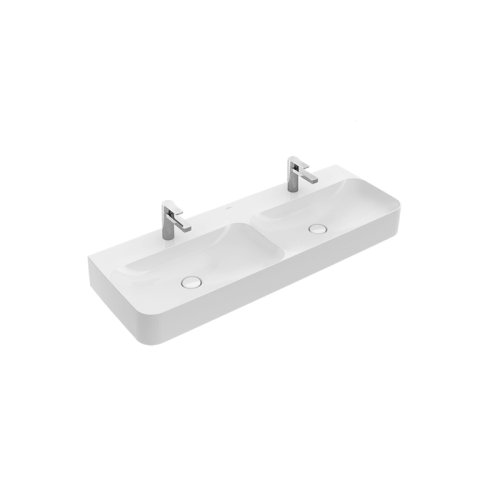 Dvigubas praustuvas Villeroy & Boch Finion 130x47 cm, CeramicPlus Dvigubas praustuvas Villeroy & Boch Finion 130x47 cm, CeramicPlus