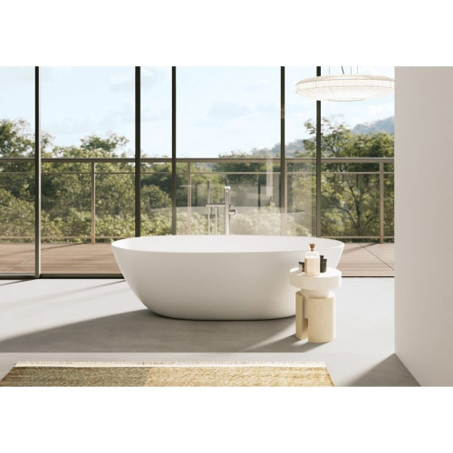 Villeroy & Boch Antao laisvai pastatoma Quaryl vonia 170x75 cm, balta blizgi Villeroy & Boch Antao laisvai pastatoma Quaryl vonia 170x75 cm, balta blizgi