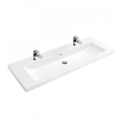 Dvigubas praustuvas Villeroy & Boch Subway 2.0 130x47 cm, su CeramicPlus danga Dvigubas praustuvas Villeroy & Boch Subway 2.0 130x47 cm, su CeramicPlus danga