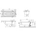 Villeroy & Boch Libra Solo vonia 160x70 cm