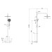 Virštinkinė termostatinė dušo sistema Villeroy & Boch Verve Showers, pasirenkama spalva Virštinkinė termostatinė dušo sistema Villeroy & Boch Verve Showers, pasirenkama spalva